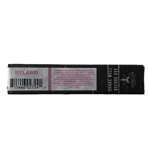 Jeffree Star X Shane Dawson Velour Liquid Lipstick Ryland Chrome Metallic Pink - Picture 3 of 8